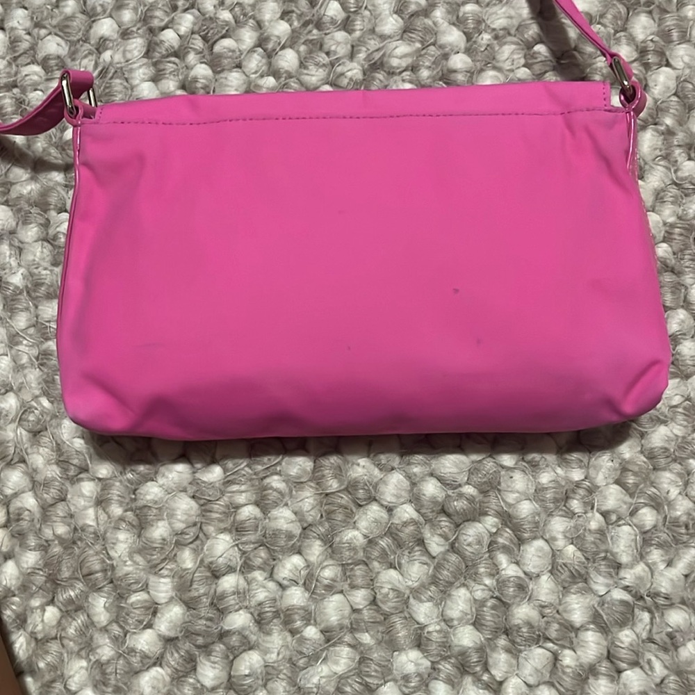 Kate Spade Pink and Red Bow Shoulder Bag - Picture 3 of 12